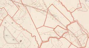 Inny Junction Historical Map (circa 1900)